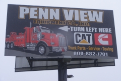 Billboard installation in Monroeville for Penn View