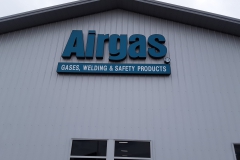 Airgas channel letters in Jeannette, PA