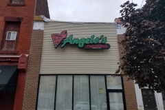 Angelos channel letters in Uniontown