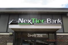 Nextier Bank Channel Letters