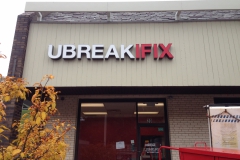 Channel letters in Monroeville for UbreakIfix