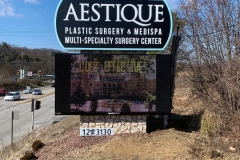 Aestique Custom Sign in Pittsburgh