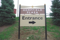 Hemp Plaza Custom Sign in Uniontown