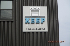 Keep Self Storage 3D sign