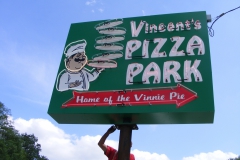 Vincents Pizza Custom Sign