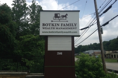 Botkin monument sign