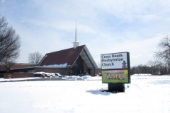 Crossroad Presbyterian monument signs in Monroeville