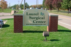 Laurel Surgical monument sign