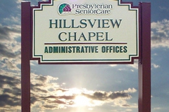 Outdoor Directional monument signs in Monroeville