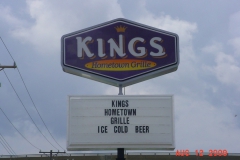 Kings pylon signs in Monroeville