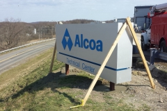 Sign installation in Indiana, PA