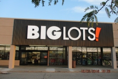 Sign installation in Pittsburgh for Big Lots