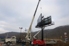 Billboard Installation in Pittsburgh