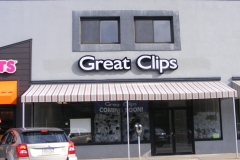 Great Clips Sign Install in Pittsburgh