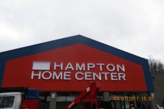 Hampton Home Center Sign Installation in Monroeville