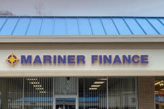 Sign installation in Jeannette, PA for Mariner Finance