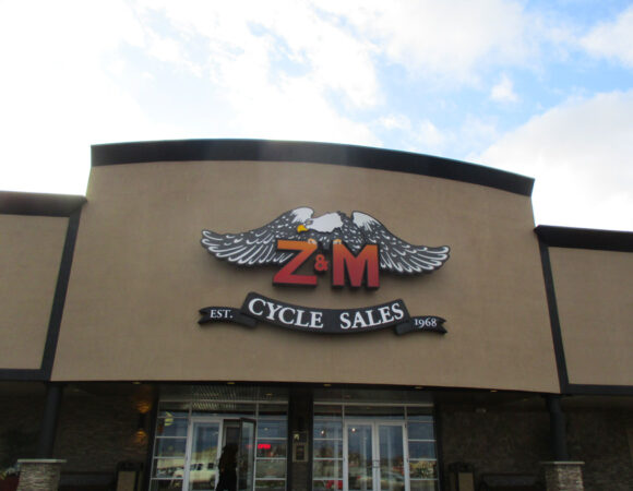 Z&M Cycle Sales Business Signs in Harrison, PA